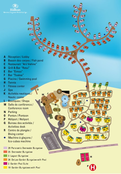 Hilton-Moorea-Map